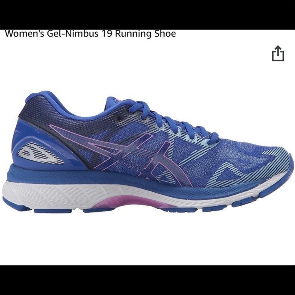 ASICS ASICS ASICS ASICS ASICS ASICS Women’s Gel Nimbus 19 Running Shoes, 6.5 - Picture 4 of 8